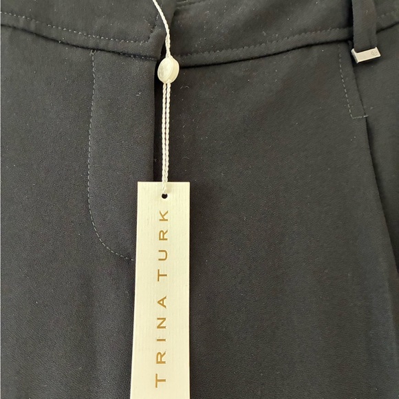 Trina Turk Elegant Black wide leg Pants - Picture 2 of 4